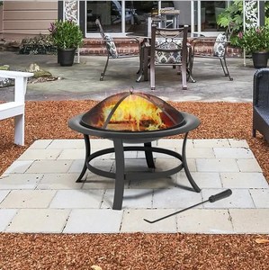 Estufa <span class=keywords><strong>de</strong></span> jardín para patio Madera quemandose <span class=keywords><strong>Ronda</strong></span> Metálica Cuenco <span class=keywords><strong>de</strong></span> <span class=keywords><strong>feria</strong></span> Portátil al aire libre Mesa Pozo <span class=keywords><strong>de</strong></span> fuego sin humo - Product Image 6