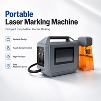 Máquina de Marcado Láser de Fibra Portátil de 20W 30W 50W, Grabador Portátil para Metal, Plástico y Piedra con Batería
