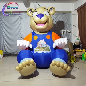 Nhà máy tùy chỉnh phim hoạt hình <span class=keywords><strong>3D</strong></span> Gấu mô hình không khí thổi <span class=keywords><strong>Inflatable</strong></span> gấu lớn - Product Image 3