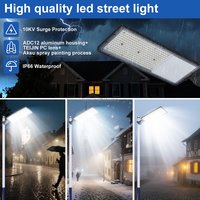 Lampadaire LED étanche IP66 haute luminosité SMD3030 aluminium moulé sous pression 50W 100W 150W 200W éclairage routier extérieur lampe LED
