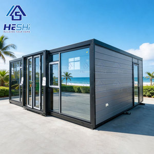 Casa Contenedor Prefabricada Expandible Impermeable de 20 y 40 Pies, Plegable, Portátil, de 1, 2, 3, 4 o 5 Dormitorios - Product Image 1