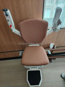 Elevador de Escaleras Eléctrico <span class=keywords><strong>con</strong></span> Riel Curvo, Capacidad de Carga de 120 kg, para el Hogar, para Villas, Escaleras de Múltiples Vuelcos, <span class=keywords><strong>con</strong></span> Control Remoto Inalámbrico - Product Image 5