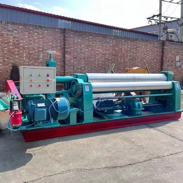 Industrial Grade High Precision Steel Plate Rolling Machine Metal Sheet Rounding and Bending Equipment for Factory Workshops