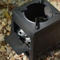 Poêle à bois portable en acier au carbone, best-seller, pour l'extérieur, pagode, industriel, écologique, pour le camping, le chauffage et la cuisson