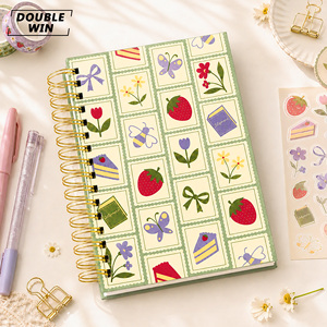 Quaderno Personalizzato A5 con Copertina in Carta, <span class=keywords><strong>Spirale</strong></span> e Pagine <span class=keywords><strong>a</strong></span> Puntini per Bullet Journal - Product Image 1
