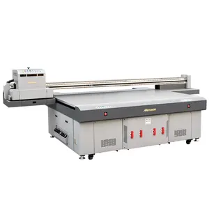 Factory high quality uv-2513 large format 3D wallpaper tiles/galss uv flatbed printer with Gen5 heads