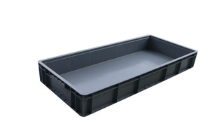 Nexara eu4911 chống rơi rắn hộp hậu cần Thùng làm bằng PP vật liệu rau Thùng <span class=keywords><strong>Stackable</strong></span> - Product Image 2