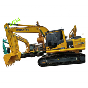 Grandes machines et équipements de construction Komatsu 210 PC210 pelle sur chenilles 21 tonnes PC210-8 les ventes de pelleteuses de haute qualité - Product Image 1