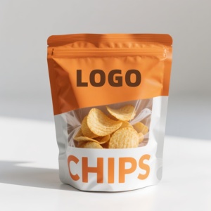 Túi thực phẩm tùy chỉnh Ziplock đứng lên túi có tay cầm để giao hàng Takeaway - Product Image 5