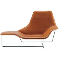 Mobília de designer moderno zanotta lama, cadeira de couro da chaise da cadeira por ludovica e roberto palomba