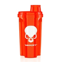 Bouteille de sport en PP de 700 ml, shaker pour protéines, gobelet mélangeur, 24 oz, écologique, bouteille d'eau pour la remise en forme en plein air, avec logo