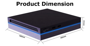 Mini oyun PC I9 12900H I7 12700H 4G 2 * DDR4 NVMe SSD masaüstü oyun Mini bilgisayar Win11 8K UHD HTPC - Product Image 4