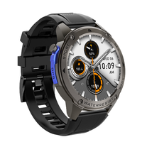 Strava 1.43'' Layar Amoled Panggilan BT Jam Tangan Pintar GPS 5ATM Jam Tangan Pintar untuk Pria Jam Tangan Olahraga Luar Ruangan Pelacak Oksigen Darah