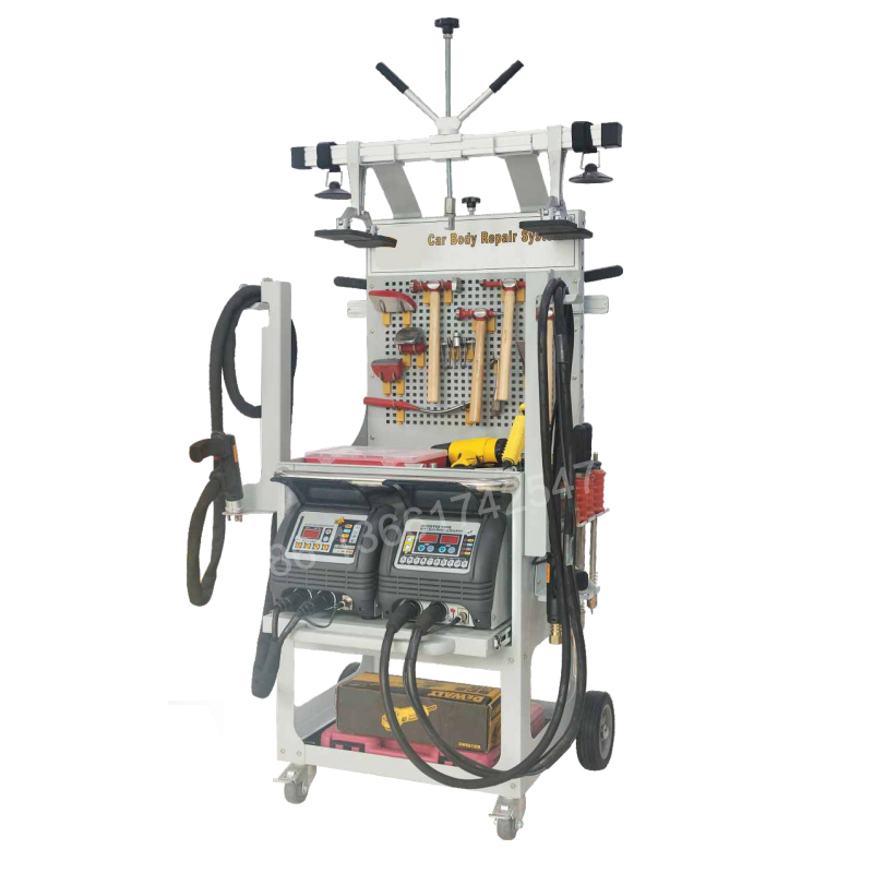 UE-5015L Многофункциональный устойчивый точечный сварочный аппарат с пистолетом X-типа, газовый экранированный сварочный аппарат/MIG сварочный аппарат, оборудование для ремонта автомобилей