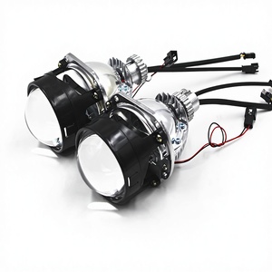 DAO car retrofit 2.5 pollici 60 W <span class=keywords><strong>LED</strong></span> proiettore lente luce <span class=keywords><strong>Mini</strong></span> <span class=keywords><strong>H1</strong></span> hi/lo beam proiettore luce Bi <span class=keywords><strong>Led</strong></span> proiettore lente fari - Product Image 2