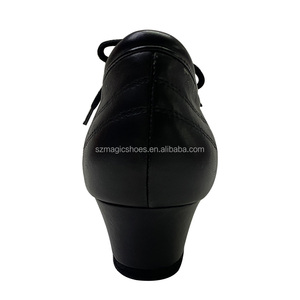 Chaussures de danse latine blanches personnalisées pour homme, avec perforations - Product Image 3