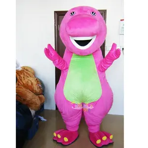 Harga Pabrik Kostum Maskot CE Barney untuk Orang Dewasa