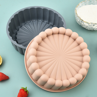 Molde para Hornear de Silicona de Grado Alimenticio, Antiadherente, Fácil de Desmoldar, Ecológico, Apto para Horno, Multiusos, Herramienta para Hacer Pasteles para Uso Doméstico