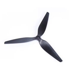 Hélices HQPROP 10X5X3 de 10 Pulgadas, 3 Aspas, Negras, Reforzadas con Nylon y Carbono, Piezas DIY para Drones FPV de Largo Alcance y Cinelifter (1CW+1CCW) - Product Image 1