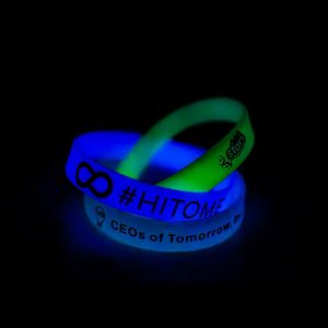 Pulsera Deportiva Personalizada para Eventos Promocionales, con Logotipo Grabado en Relieve que Brilla en la Oscuridad, Ecológica y Serigrafiada - Product Image 4