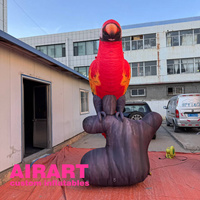 Ballon gonflable fait sur mesure d'oiseau de perroquet pour la décoration de Garden Party
