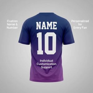 England Fan T-<b>shirt</b> 2026 National Colors Soccer Supporter Wear Breathable Mesh Football Tee Wholesale Price IP Safe - Product Image 2