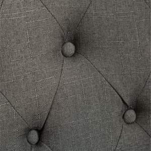 Juego de 2 Sillas de Comedor DB Habit Tufted Parsons, Tapizadas en Tela Color Carbón, Patas de Madera Maciza, Diseño Minimalista, Muebles para el Hogar - Product Image 6