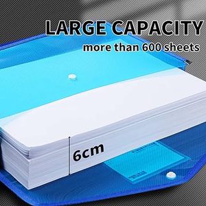 The Lowest Manufacturer Price A4 <b>Bag</b> Folder Plastic File Envelopes Button Storage <b>Bag</b> - Product Image 3