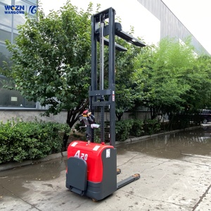 Chariot élévateur électrique robuste de style moderne, capacité 2,0T, levée 3000mm, alimentation 48V, pour manutention de matériaux en atelier commercial - Product Image 2
