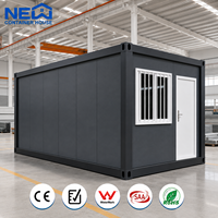 Zhongxinhe Chine Maison Conteneur Pliante Préfabriquée à Montage Rapide et Emballage Plat 20Ft 40Ft Modulaire Portable pour Petits Camps Carrés Modernes
