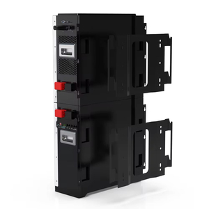 Système de stockage d'énergie solaire au lithium empilable LFP51100 à installation facile, 51,2 V 100 Ah 228 Ah 314 Ah, station d'alimentation domestique empilable - Product Image 5