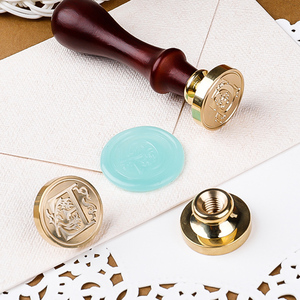Timbres à cachet de <span class=keywords><strong>cire</strong></span> vintage avec initiales, 26 lettres, pour invitations de mariage - Product Image 5