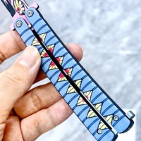 Outils d'entraînement pliables en forme de papillon pour adolescents, non coupants, durables, imprimés en 3D, pour la chasse et l'entraînement en extérieur, vente directe