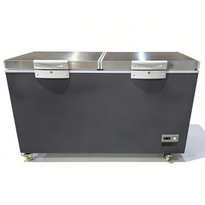 Congélateur horizontal de haute qualité, aspect <span class=keywords><strong>gris</strong></span>, refroidissement direct, pour viande et poisson, pour supermarchés - Product Image 1