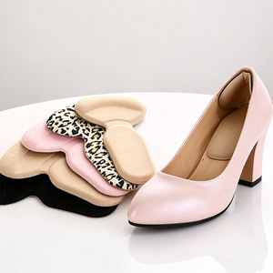 Nahe Heel Cushions Foam Anti-Friction <b>Pads</b> For Women Shoes Size 1 Beige - Product Image 3