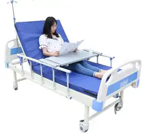 Cama de examen manual de una manivela asequible de alta calidad, equipo médico, cama de hospital