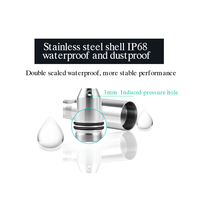 4-20mA RS485 316L Instruments de mesure de niveau industriel en acier inoxydable pour liquides, jauge de niveau de liquides Capteurs d'eau