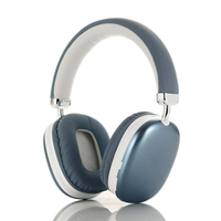 Casque Bluetooth pliable avec coussinets d'oreille doux et confortables, volume réglable, batterie rechargeable intégrée pour l'écoute quotidienne de la musique