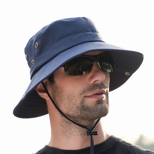 Mũ đi biển UPF 50+ Mũ rộng vành chống nắng Mũ xô nam có khả năng chống tia cực tím khi đi bộ đường dài - Product Image 5