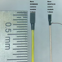 Sensor Kamera OVM6946 0.16MP Diameter 1.5mm Modul Kamera Borescope Fleksibel Kompatibel Android Tahan Air Plug&Play