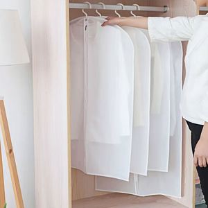 40 Inch Garment <b>Cover</b> Suit Storage Bag Thicken Clothing Dust <b>Cover</b> Waterproof Suit Coat Protector Bag with Zipper - Product Image 1