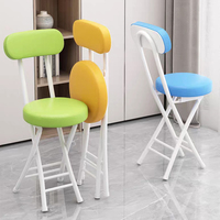 Chaise de salle à manger ergonomique moderne pliable et empilable en cuir PU, chaise de loisirs pliable