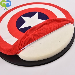 <span class=keywords><strong>El</strong></span> Capitán América 3D cojín del asiento cojín giratoria cojín del asiento giratorio 360 deluxe giratorio - Product Image 4