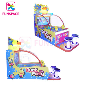 Funspace <span class=keywords><strong>Precio</strong></span> de fábrica que funciona con monedas Niños Pato Fiesta Pistola de agua Máquina de juego de disparos - Product Image 4