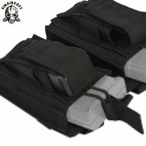 Pochette pour chargeur Sinairsoft en nylon 1000D, pochette tactique pour chargeur, 7,5 pouces x 6,1 pouces, pochette double pour chargeur - Product Image 6