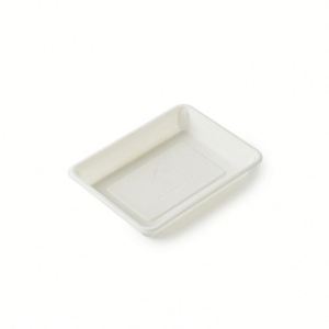 Offre Spéciale : Barquettes Alimentaires Biodégradables Personnalisées en Amidon de Maïs à Compartiments pour Supermarchés, Idéales pour l'Emballage de Viandes et les Fêtes - Product Image 1