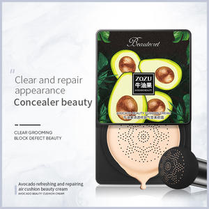 ZOZU Crème <span class=keywords><strong>CC</strong></span> Air Cushion Vegan, Best-Seller en Cosmétiques Coréens, Fond de Teint Hydratant à l'Avocat, Crème BB Liquide, Maquillage Visage - Product Image 3