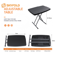 Table pliante la plus vendue, table centrale pliante, table de camping pliable pour l'extérieur