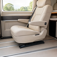 Ensemble de rail de glissière de siège électrique universel, rail de siège motorisé réglable pour la mise à niveau des sièges de voiture, MPV, fourgonnette, camping-car