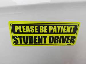 Logotipo personalizado al por mayor imanes de nevera pegatina imán personalizado coche calcomanías empresa imán en blanco coche señal magnética personalizada - Product Image 3